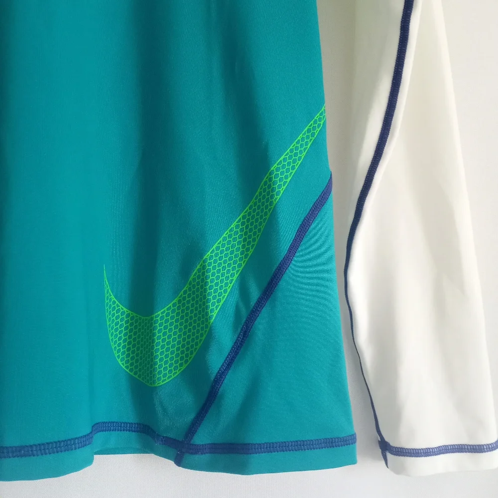 Nike Turquoise Longsleeve Running Top